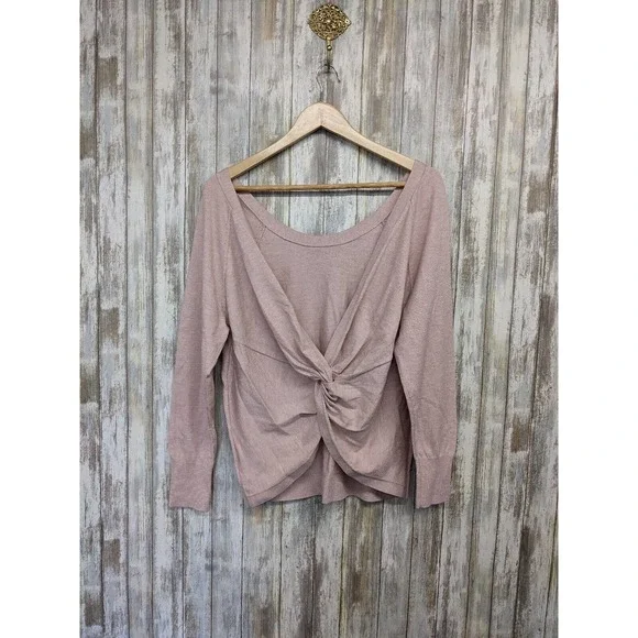 Victoria secret twist back sweater new arrivals